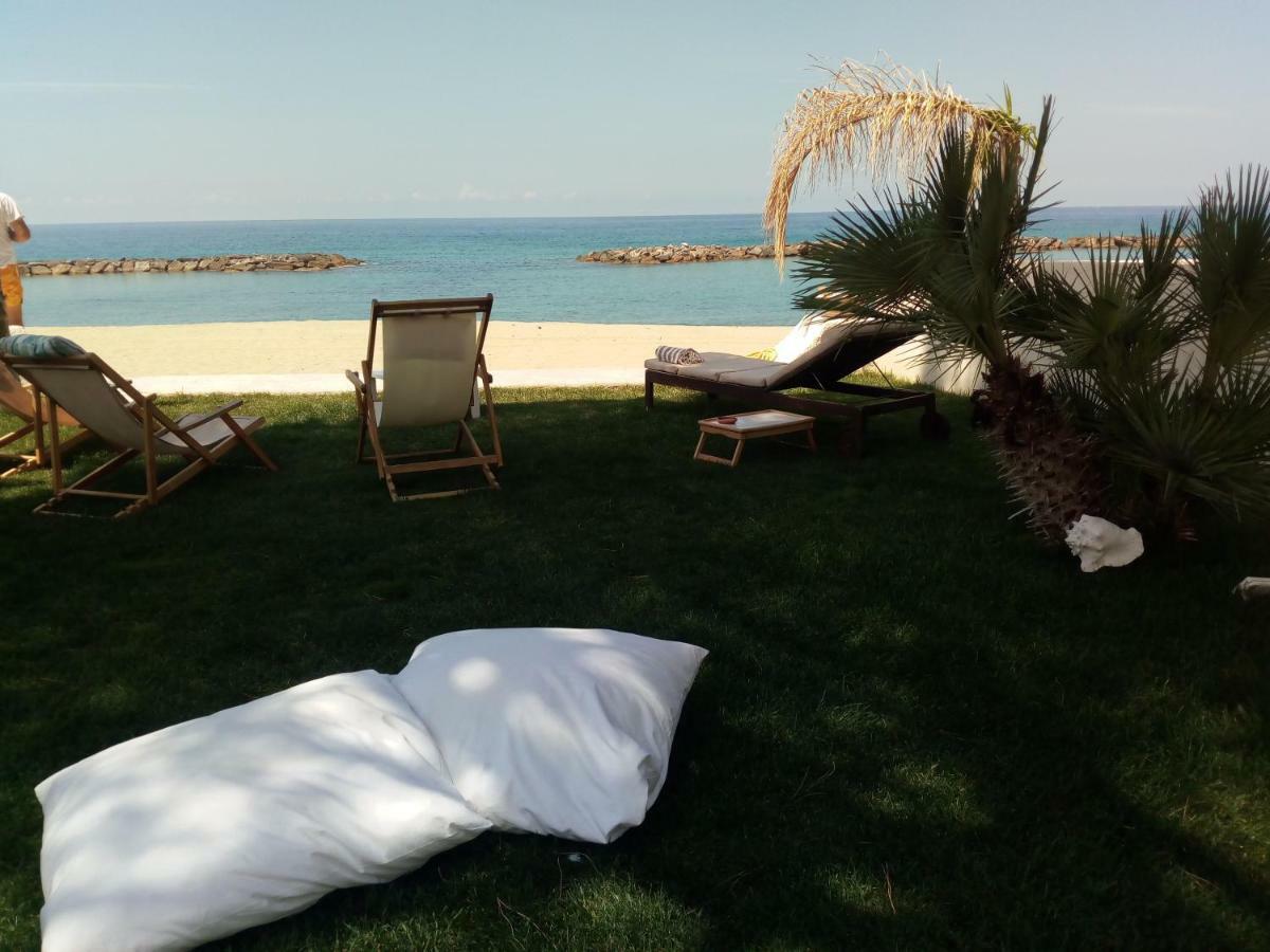 Villa A Diamante Sulla Spiaggia Бельведере-Мариттимо Экстерьер фото