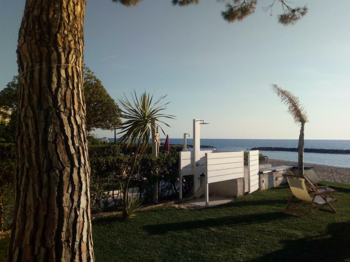 Villa A Diamante Sulla Spiaggia Бельведере-Мариттимо Экстерьер фото